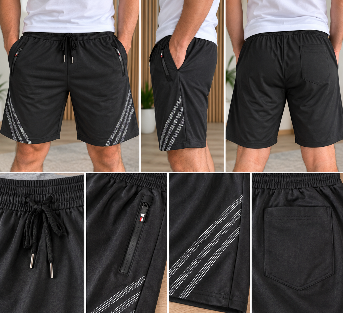 Calções de Homem – 3 Cores – 2XL/3XL – Novos com Etiqueta