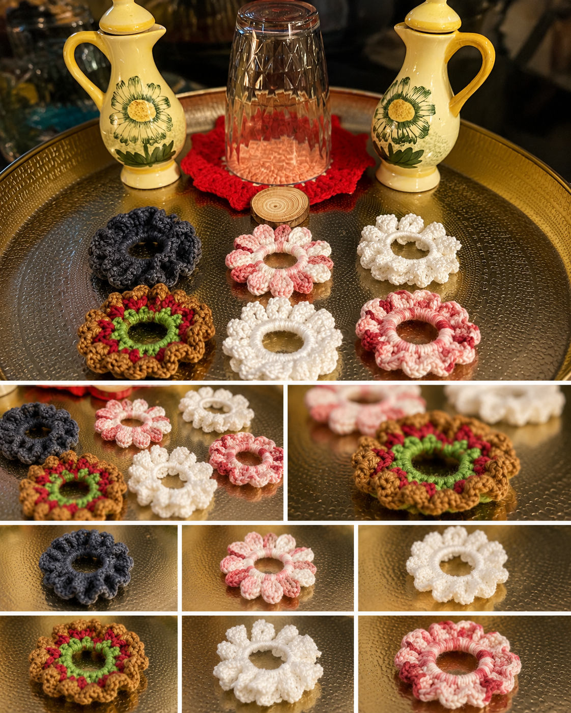 Chouchous de Crochet Artesanal – Bebés & Meninas