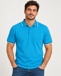 Polo de Homem Azul-Turquesa – Tamanho XL – Novo com Etiqueta
