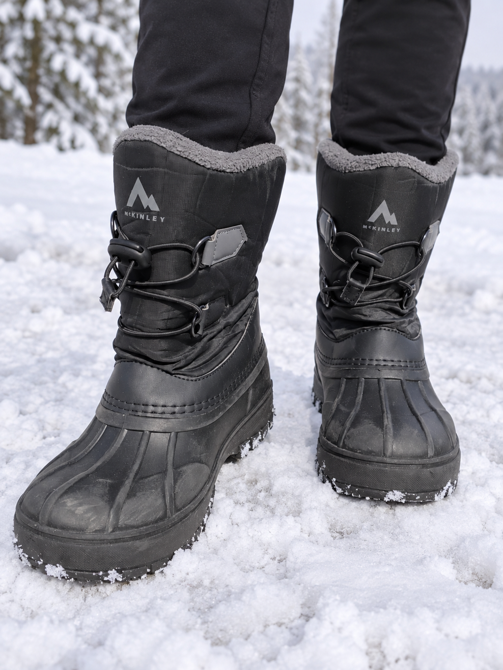 Segunda Mão | Botas de Neve McKINLEY Pretas – Tamanho 37/38