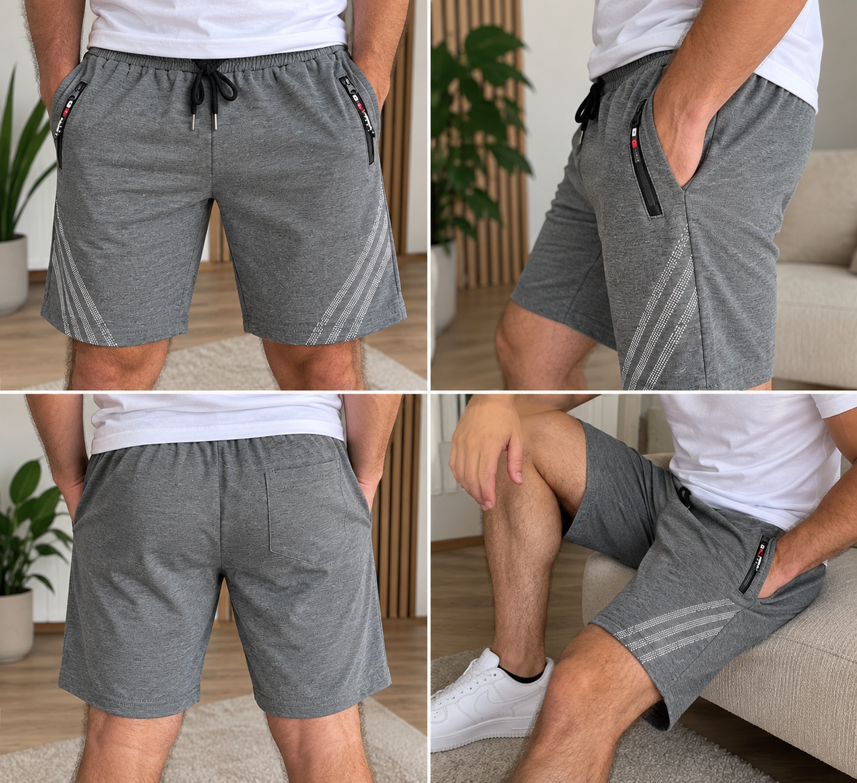 Calções de Homem – 3 Cores – 2XL/3XL – Novos com Etiqueta