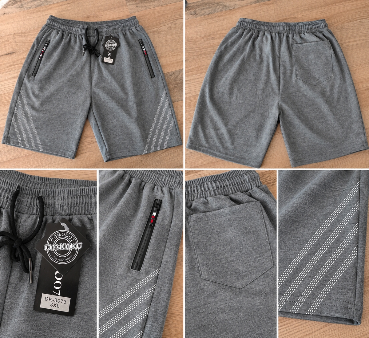 Calções de Homem – 3 Cores – 2XL/3XL – Novos com Etiqueta