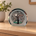 Segunda Mão | Peça Decorativa em Vidro Árvore da Vida