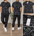 T-shirt de Homem 5 Evenstar “Time Future” Preta Estampada – Tamanho XXXL – Nova com Etiqueta