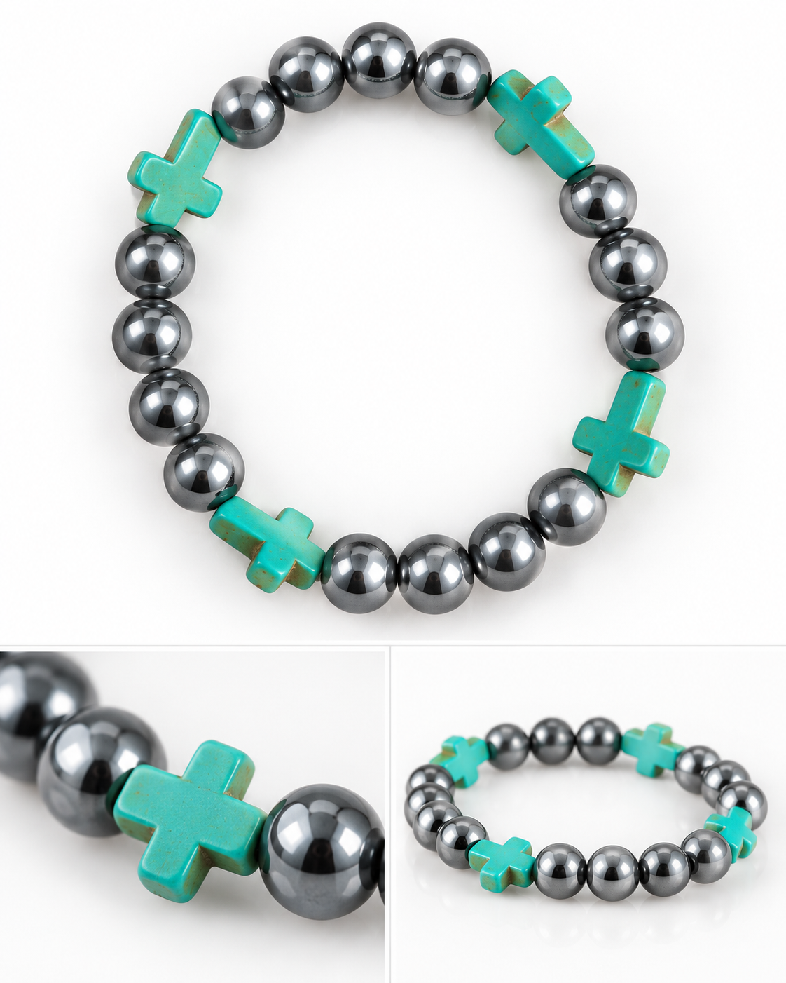 Pulseira artesanal para adulto – Modelo único feito à mão