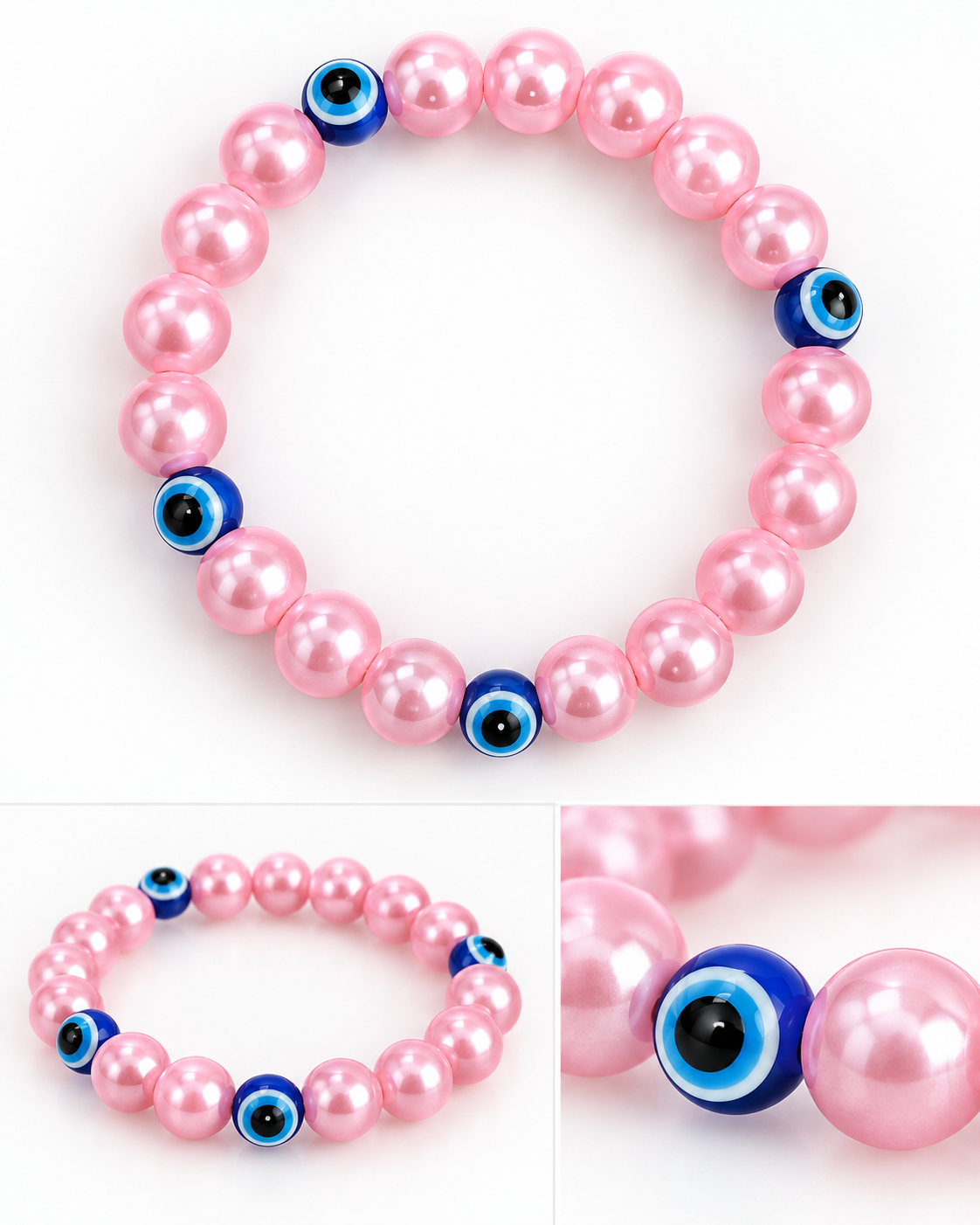 Pulseira artesanal para adulto – Modelo único feito à mão