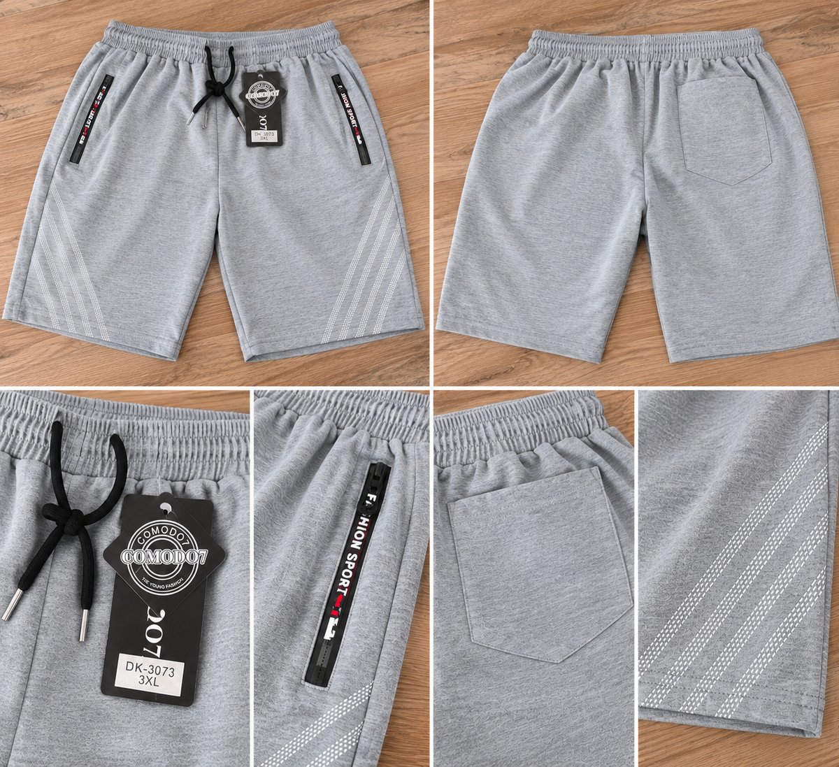 Calções de Homem – 3 Cores – 2XL/3XL – Novos com Etiqueta