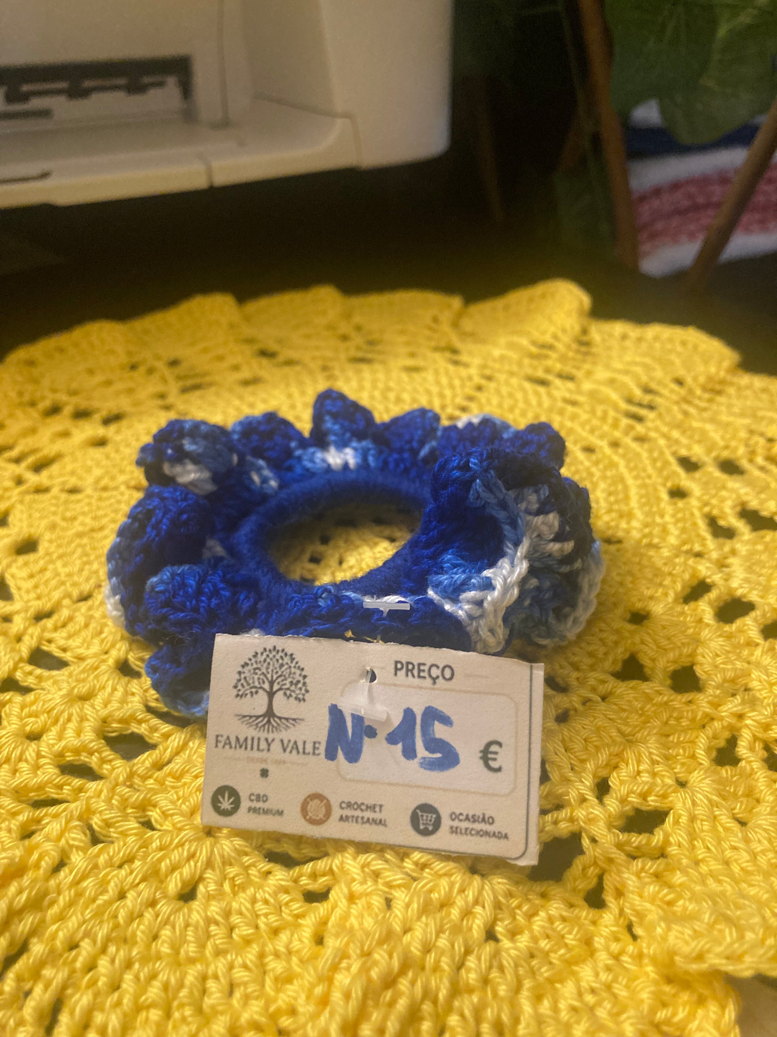 Chouchou de Crochet Artesanal – Bebés & Meninas
