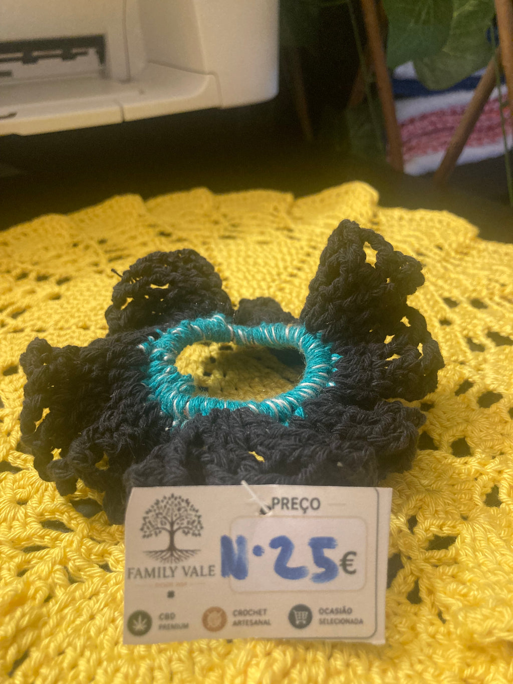Chouchou de Crochet Artesanal – Bebés & Meninas