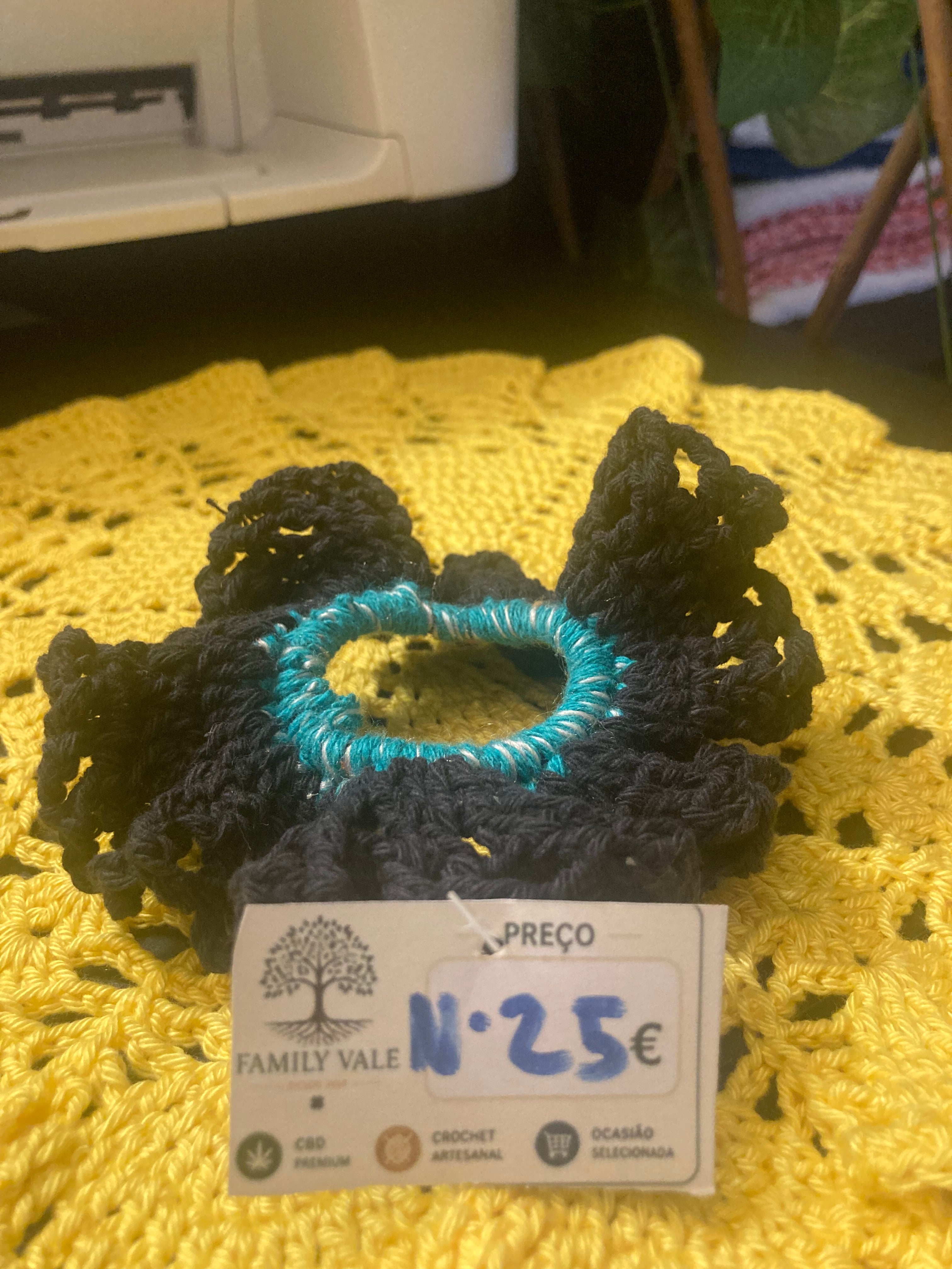 Chouchou de Crochet Artesanal – Adolescentes & Mulher