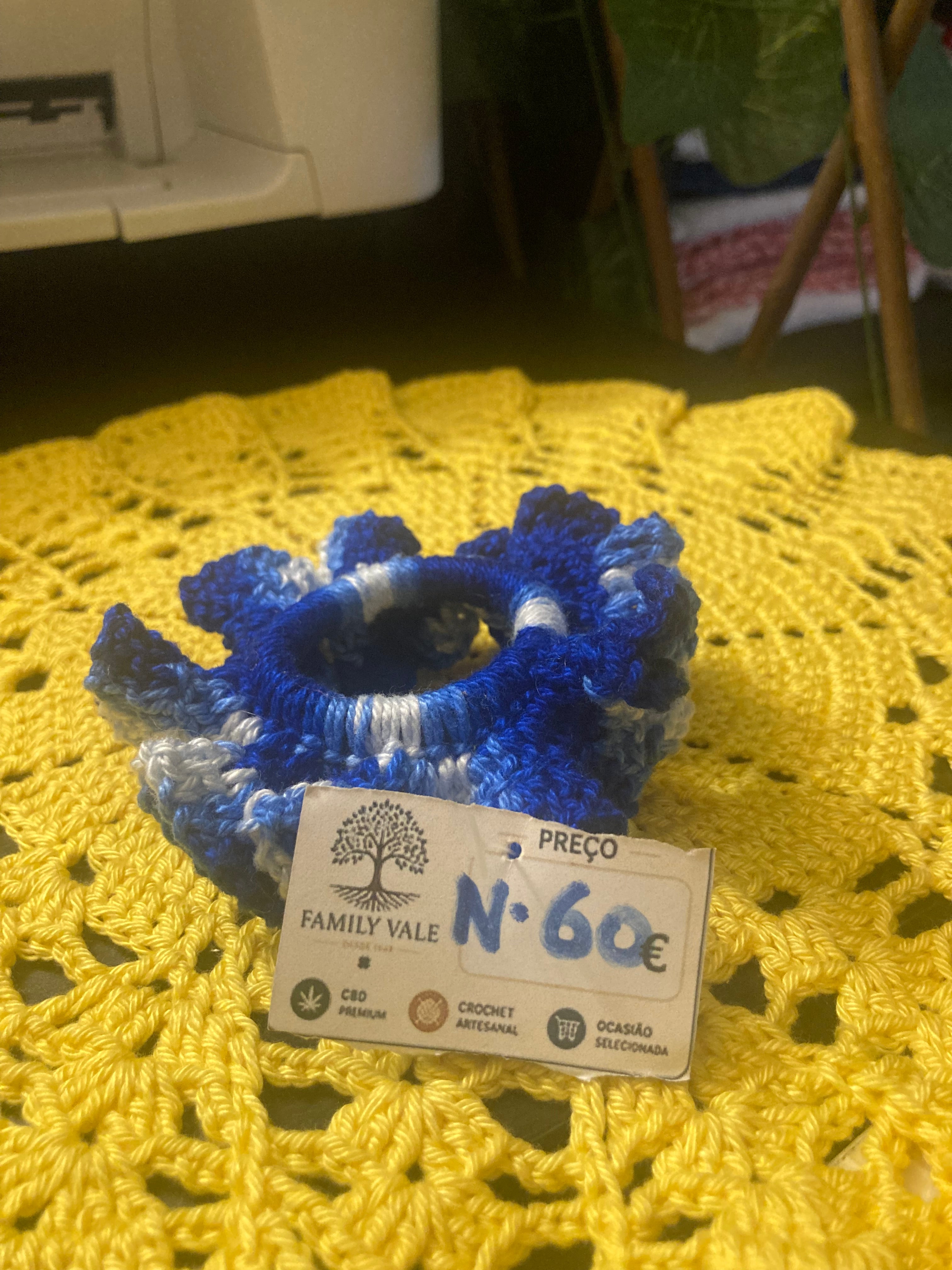 Chouchou de Crochet Artesanal – Adolescentes & Mulher