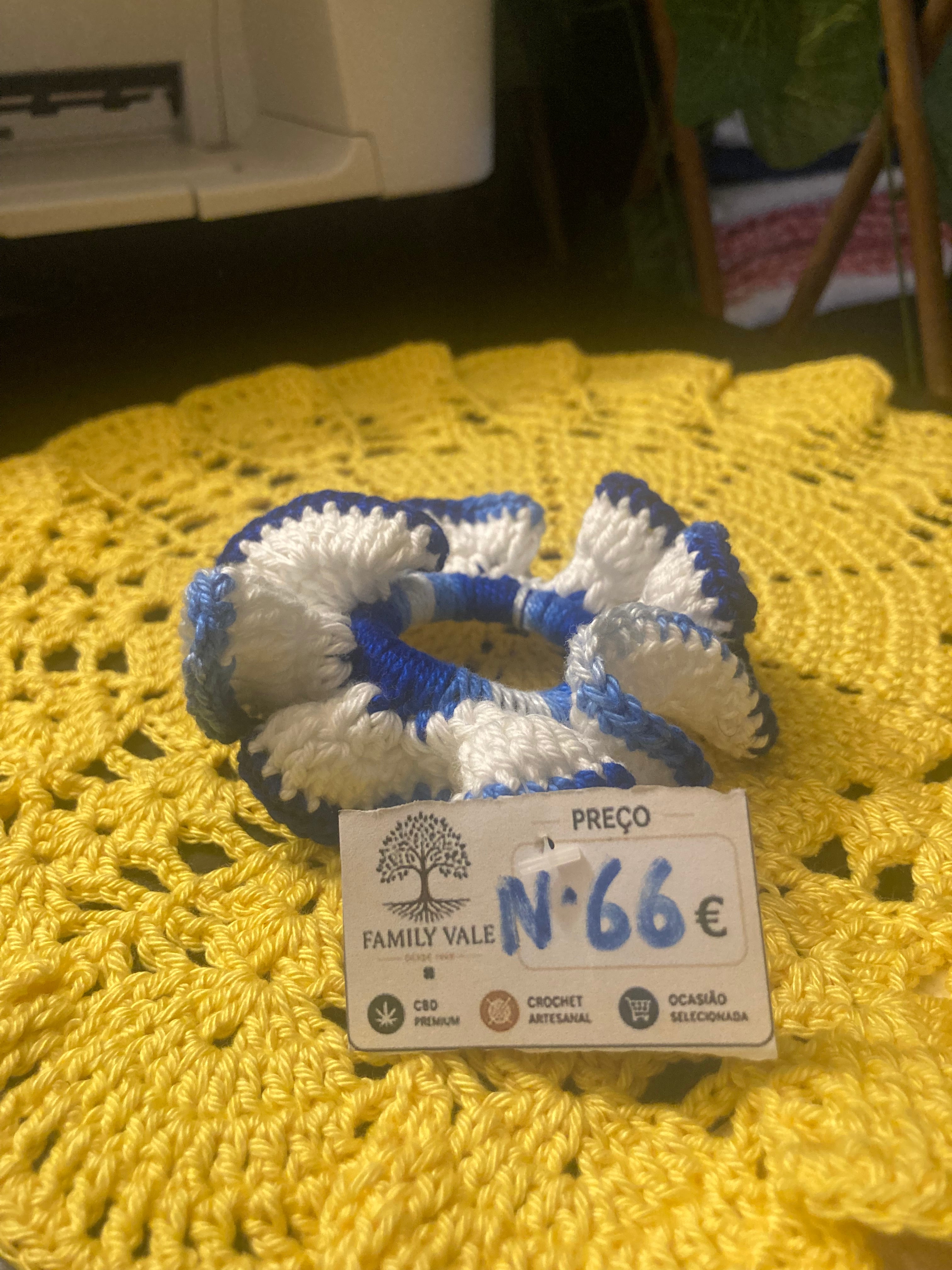 Chouchou de Crochet Artesanal – Adolescentes & Mulher