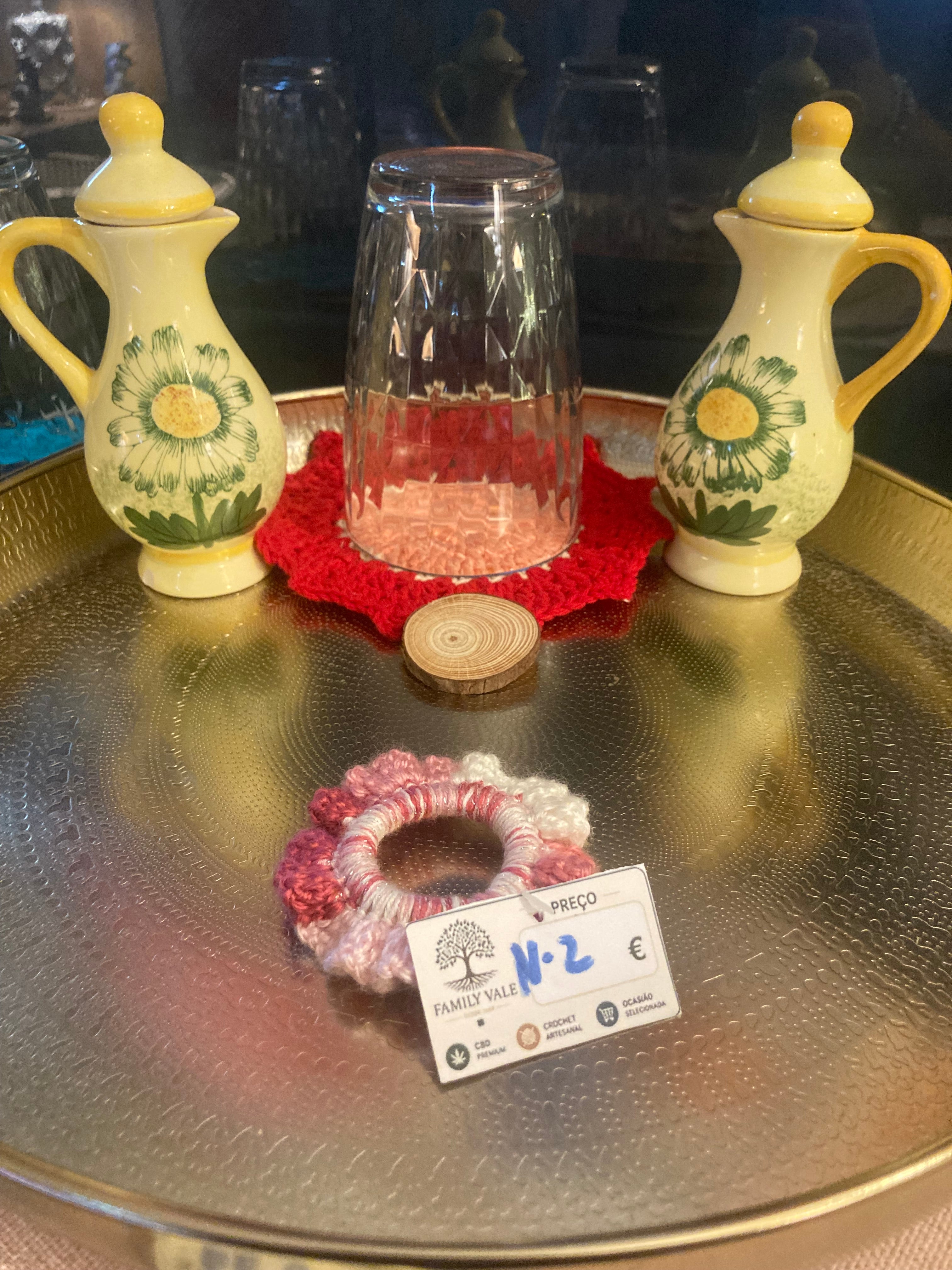 Chouchou de Crochet Artesanal – Bebés & Meninas