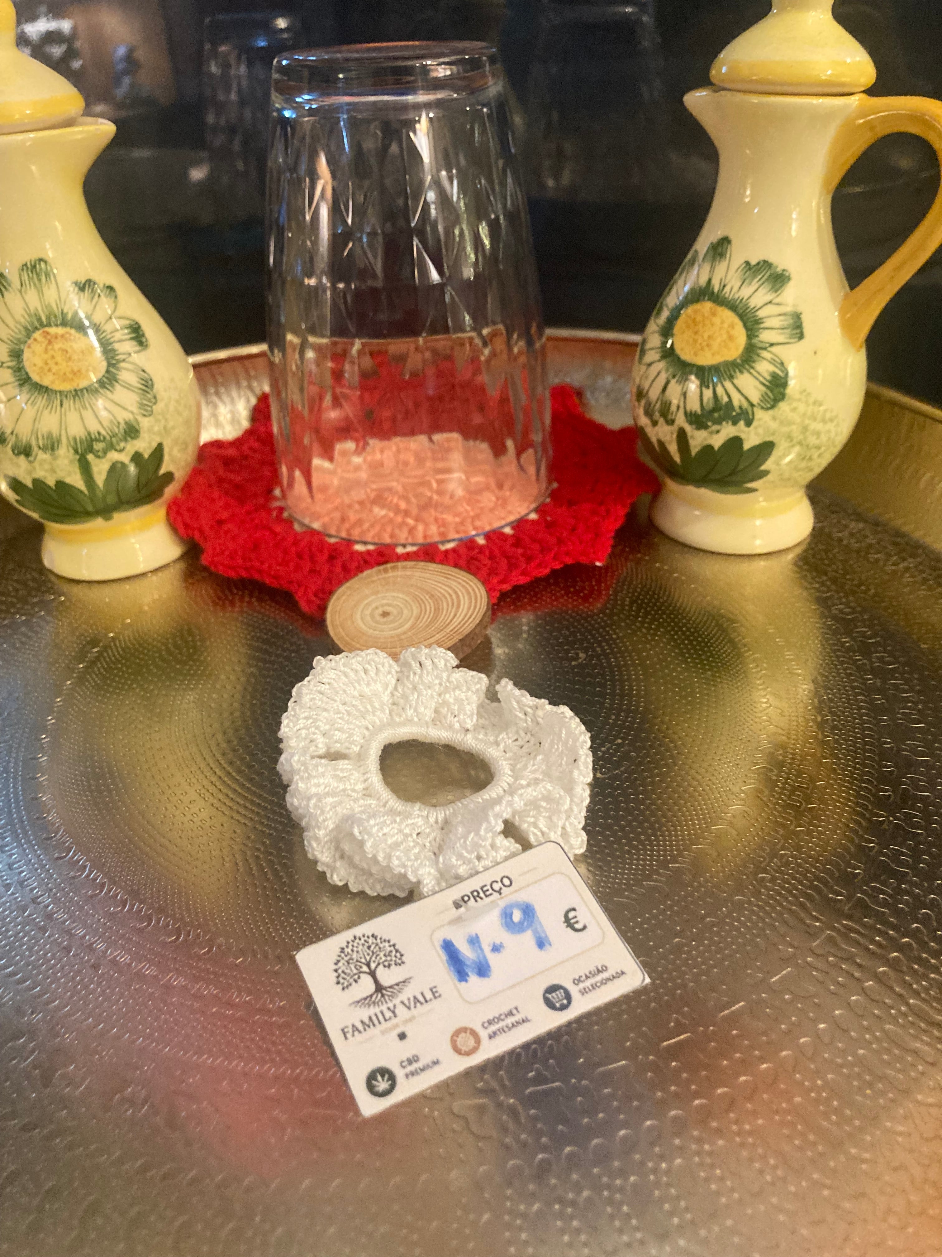 Chouchou de Crochet Artesanal – Bebés & Meninas