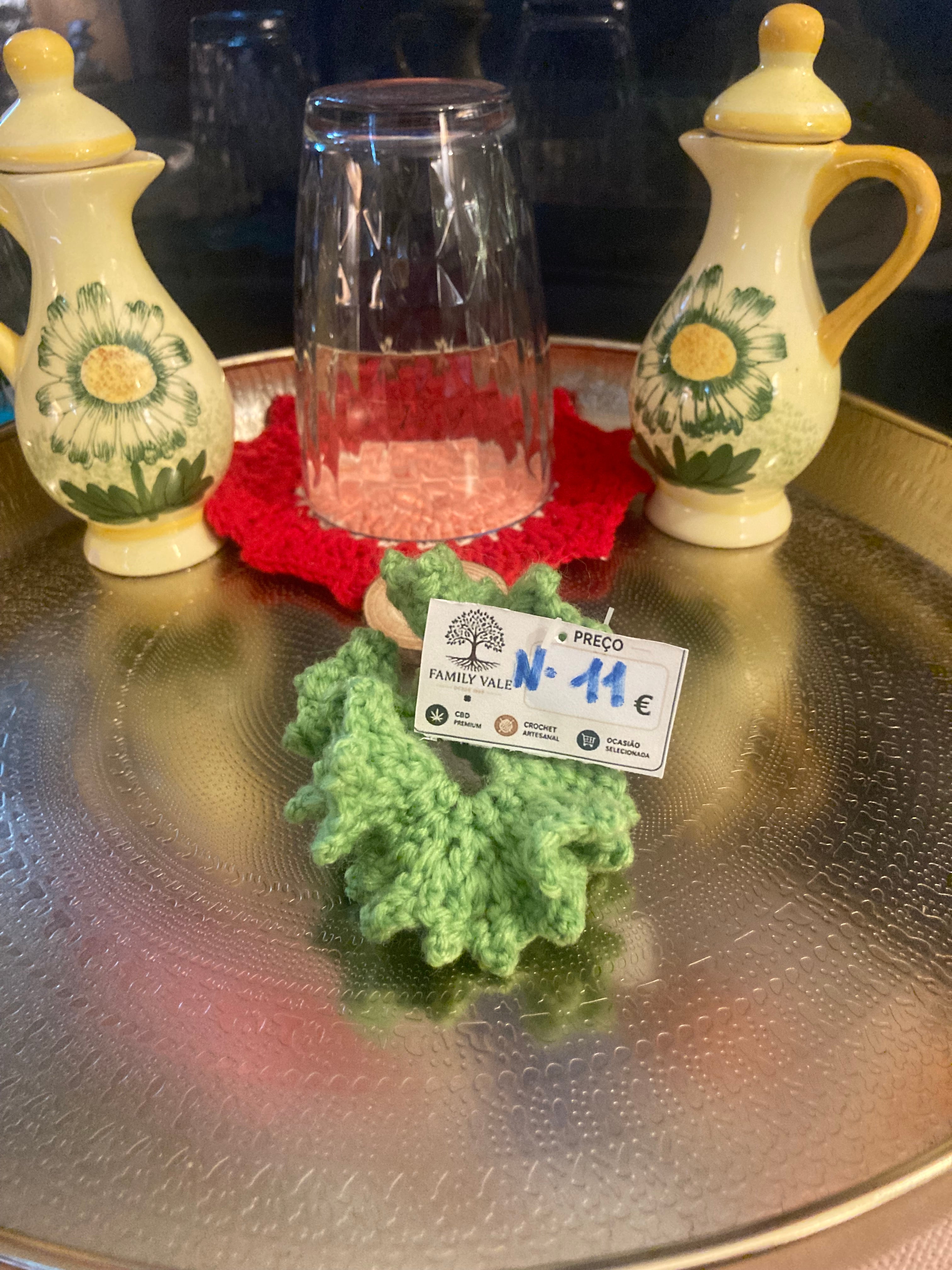 Chouchou de Crochet Artesanal – Bebés & Meninas