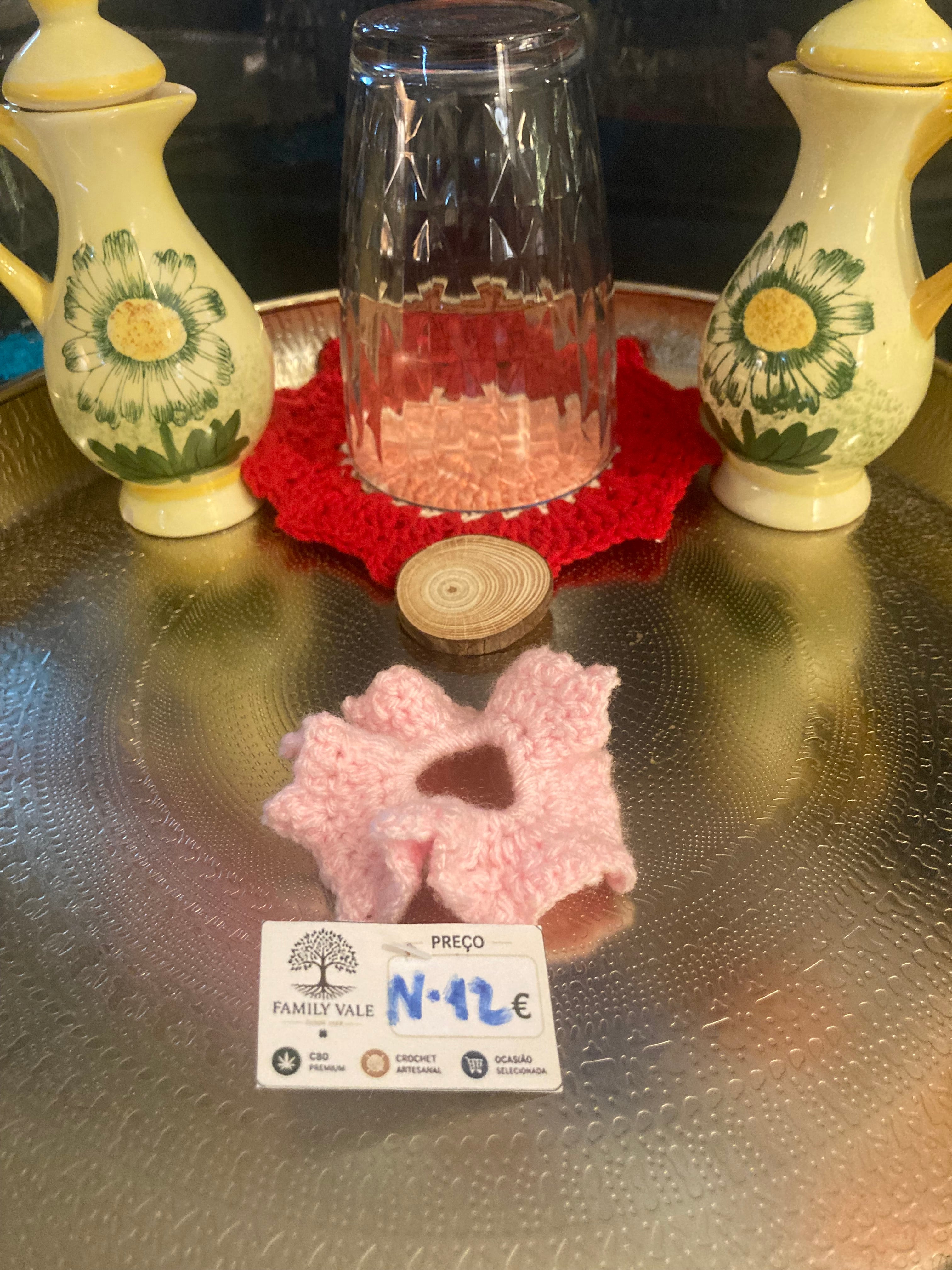 Chouchou de Crochet Artesanal – Bebés & Meninas