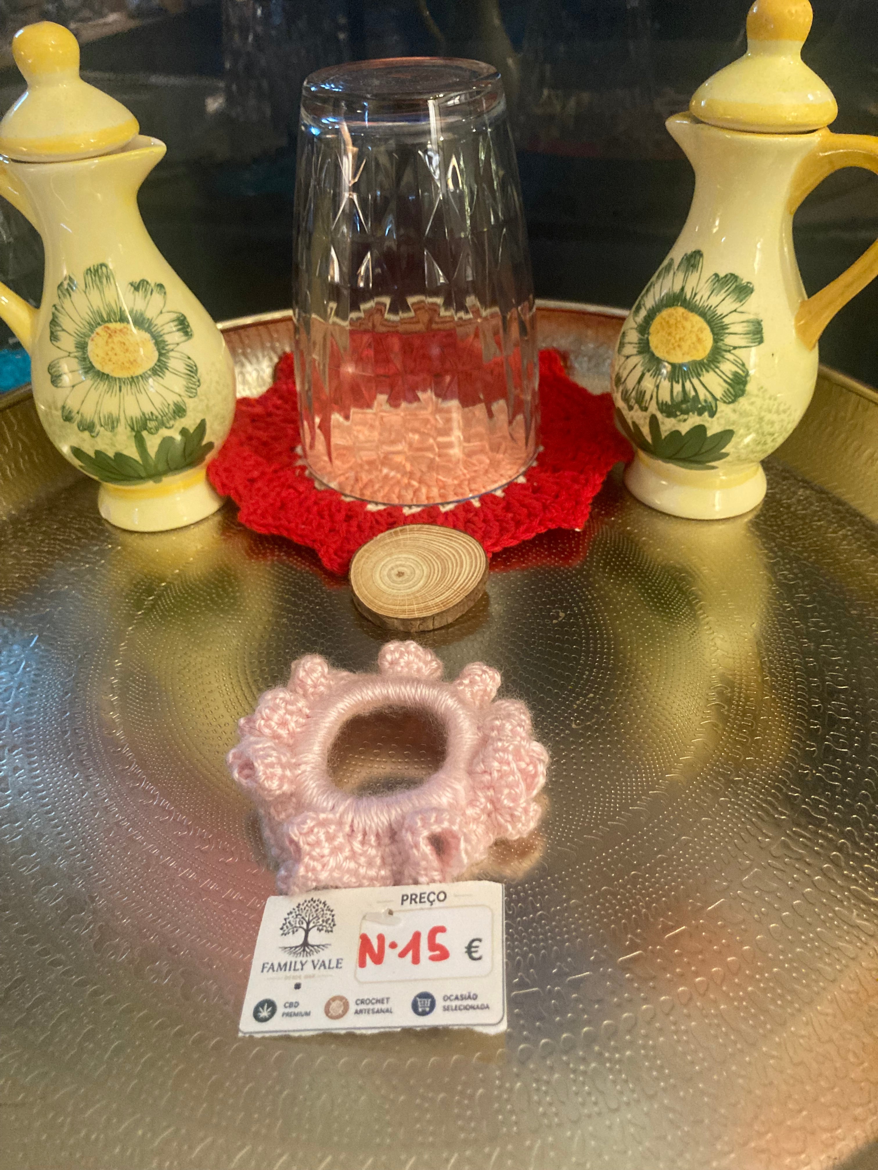 Chouchou de Crochet Artesanal – Bebés & Meninas