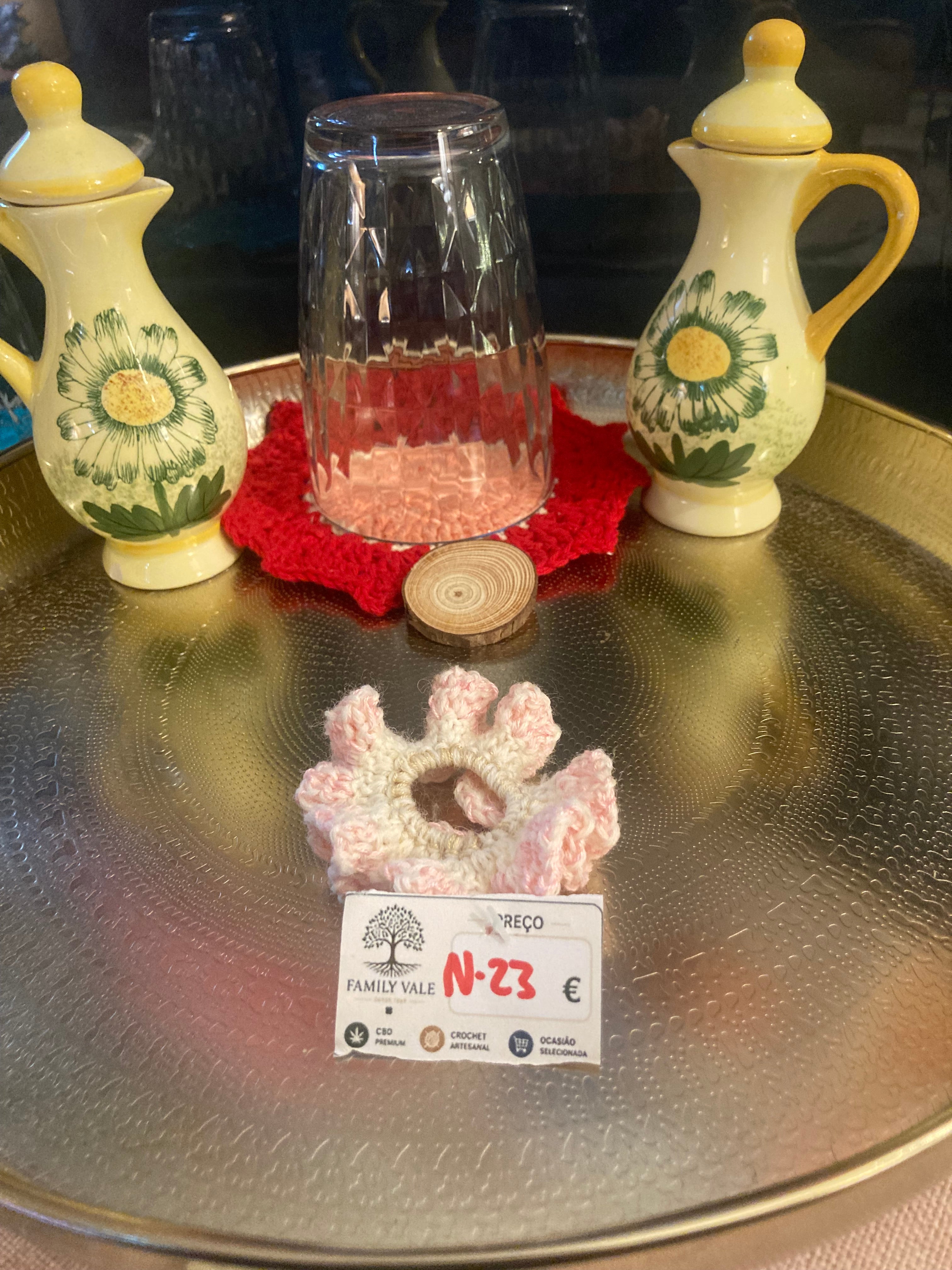 Chouchou de Crochet Artesanal – Bebés & Meninas