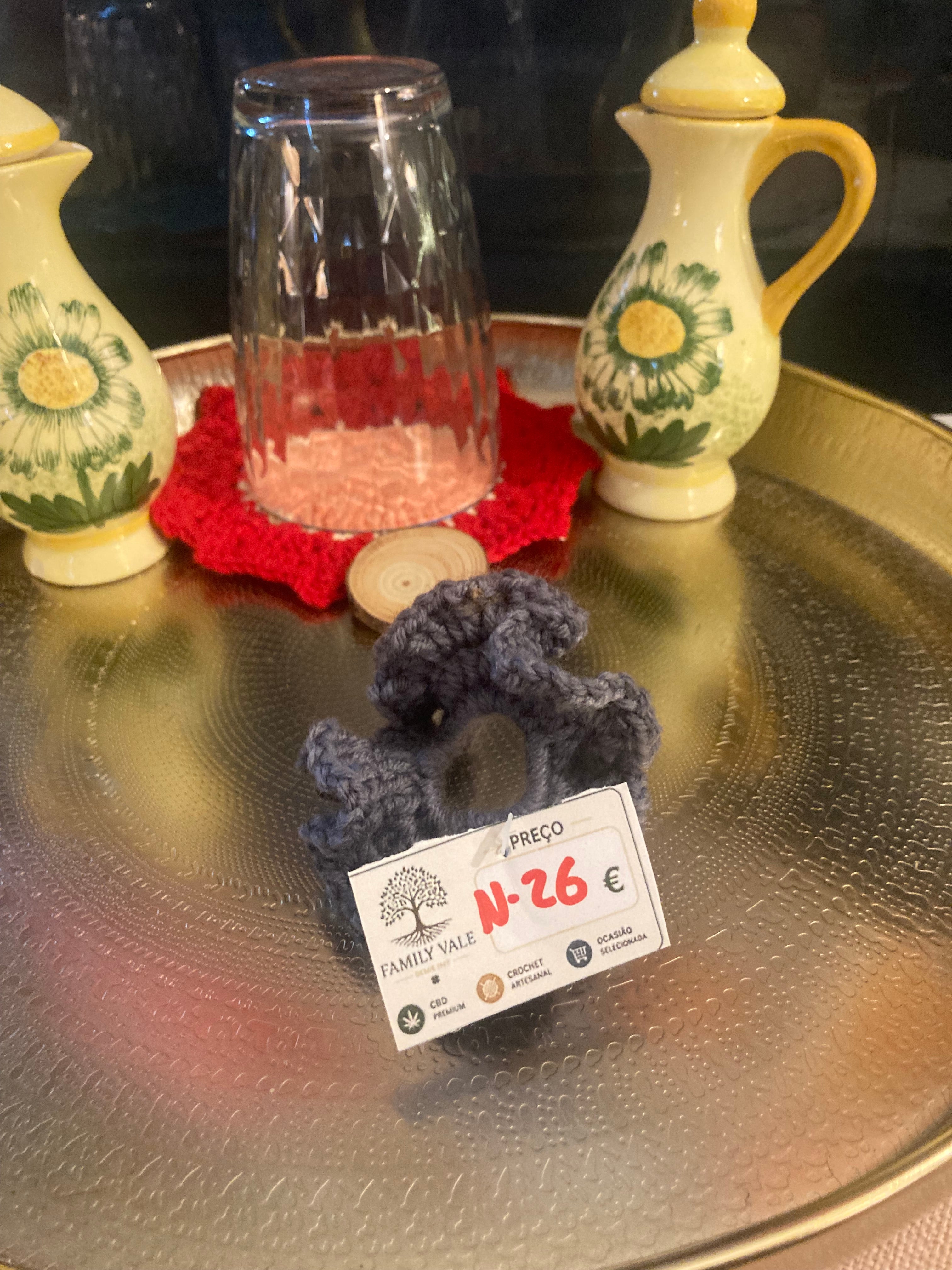 Chouchou de Crochet Artesanal – Bebés & Meninas