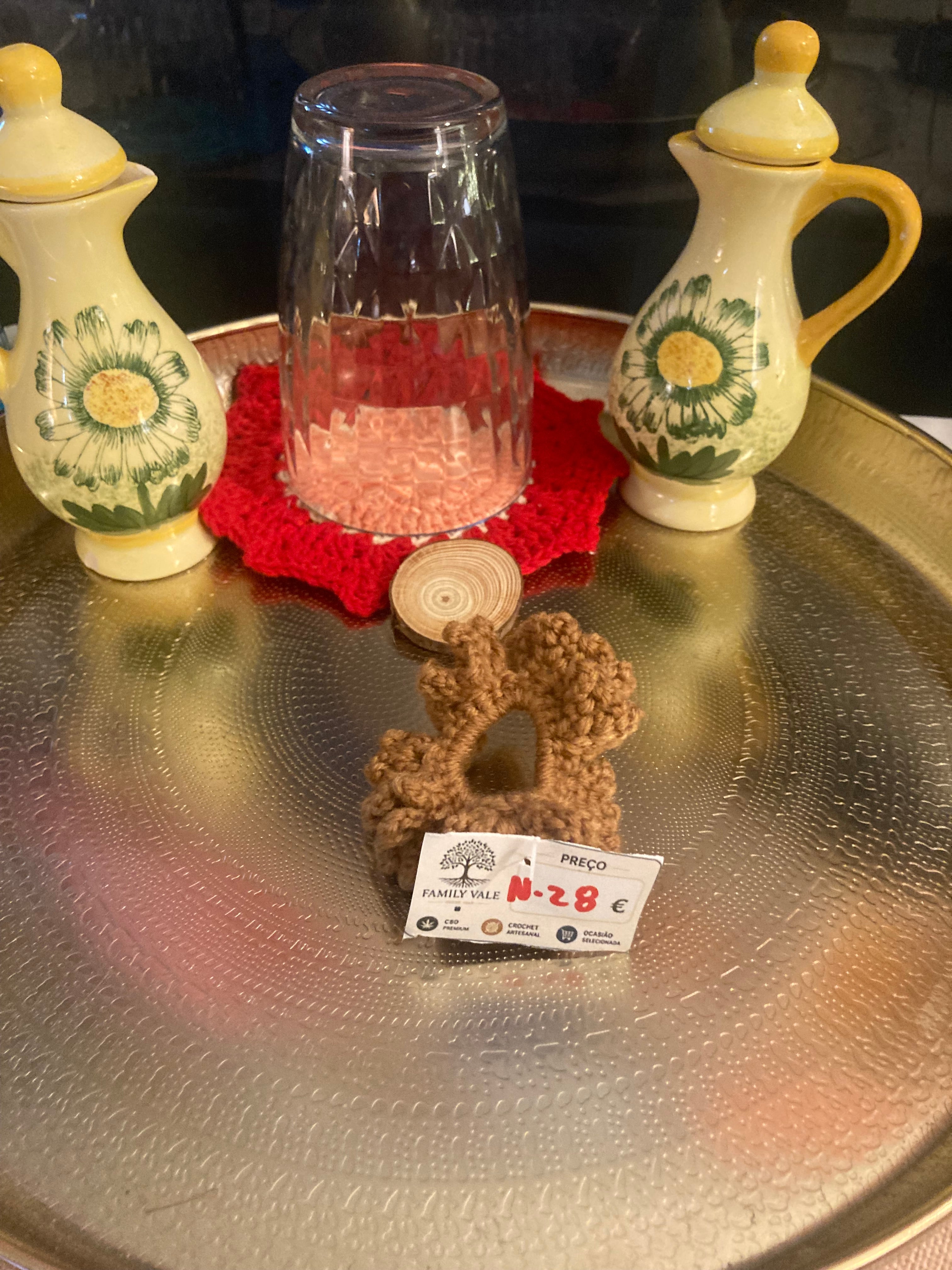 Chouchou de Crochet Artesanal – Bebés & Meninas