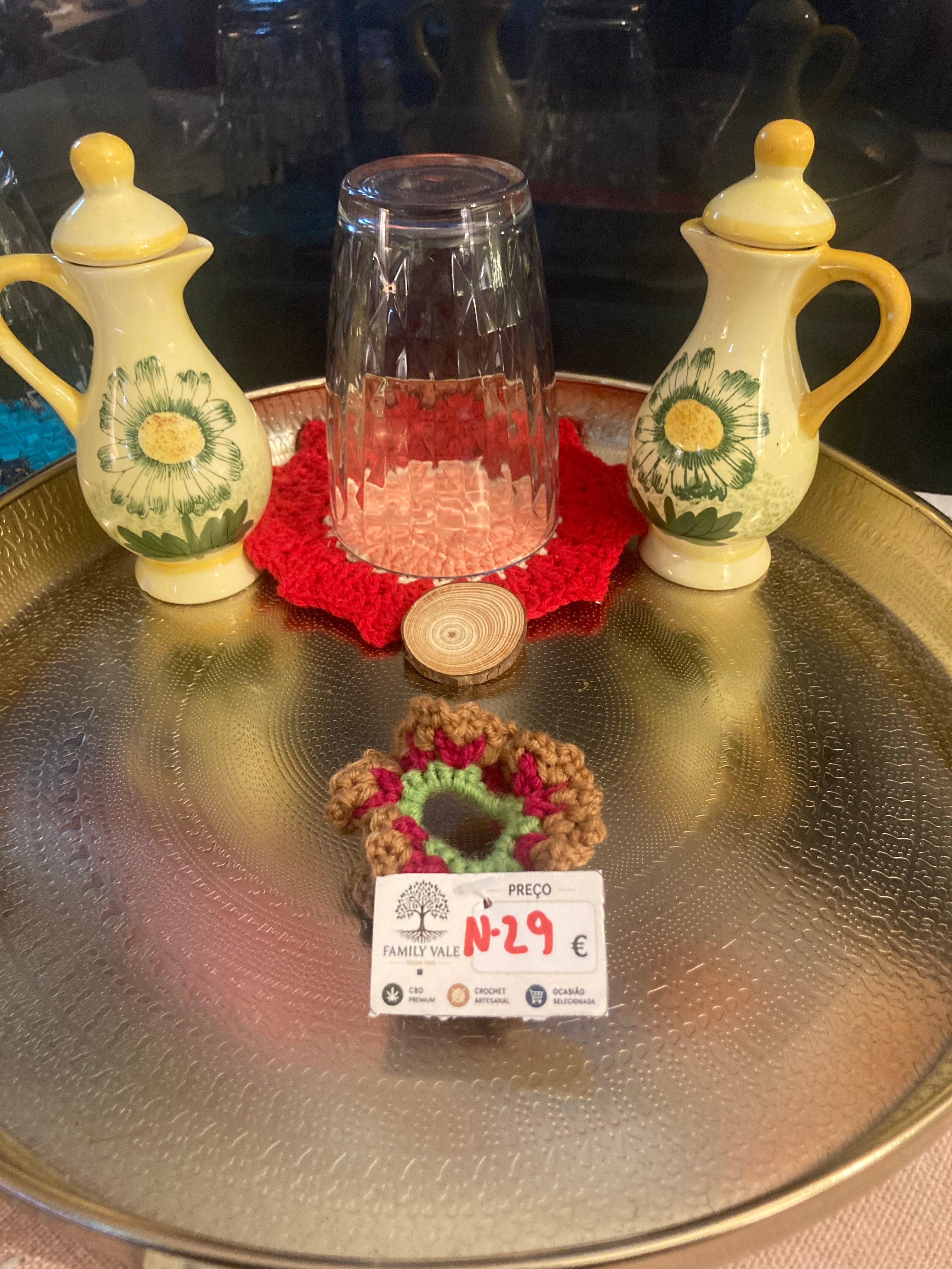 Chouchou de Crochet Artesanal – Bebés & Meninas