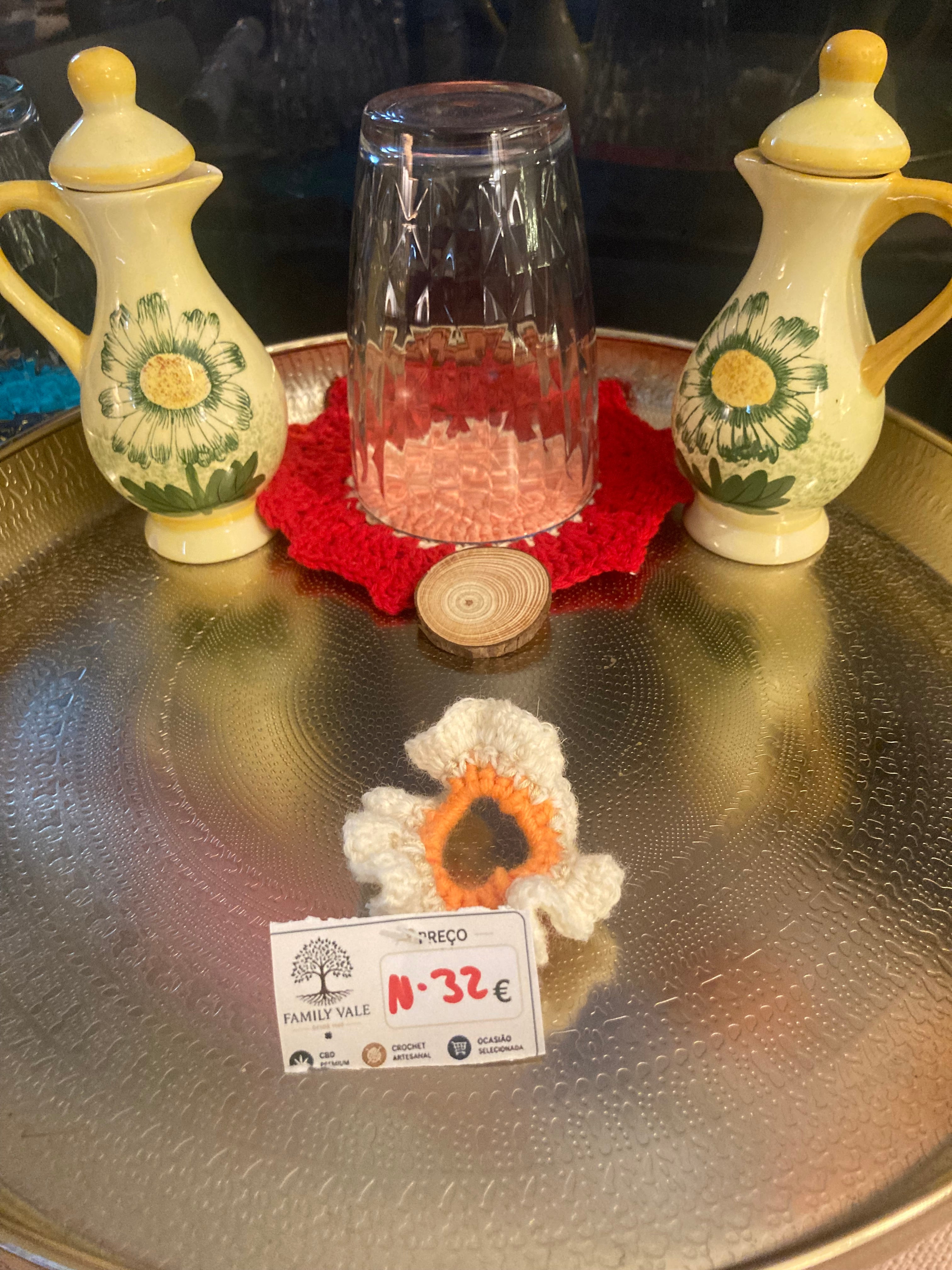 Chouchou de Crochet Artesanal – Bebés & Meninas