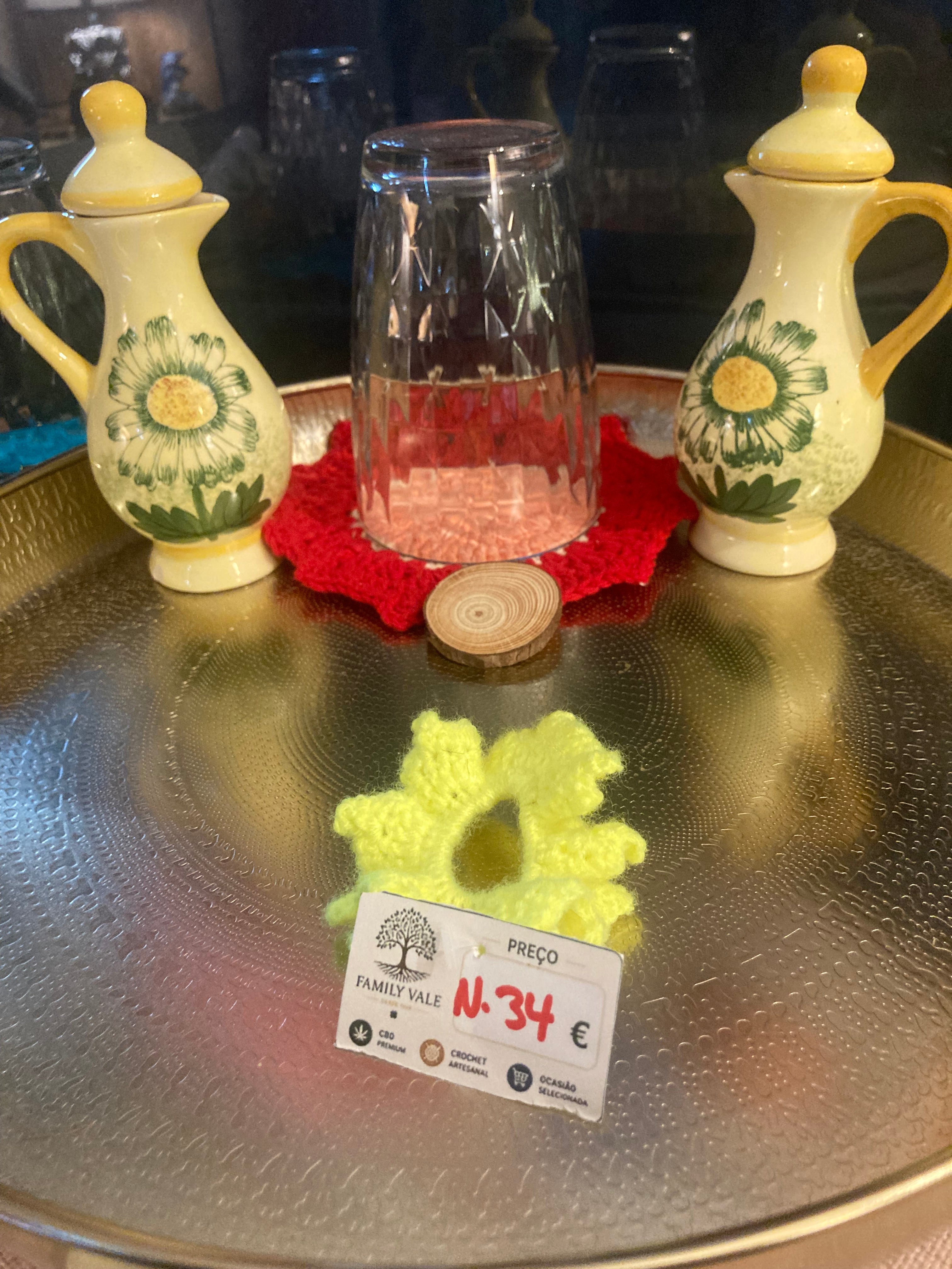 Chouchou de Crochet Artesanal – Bebés & Meninas