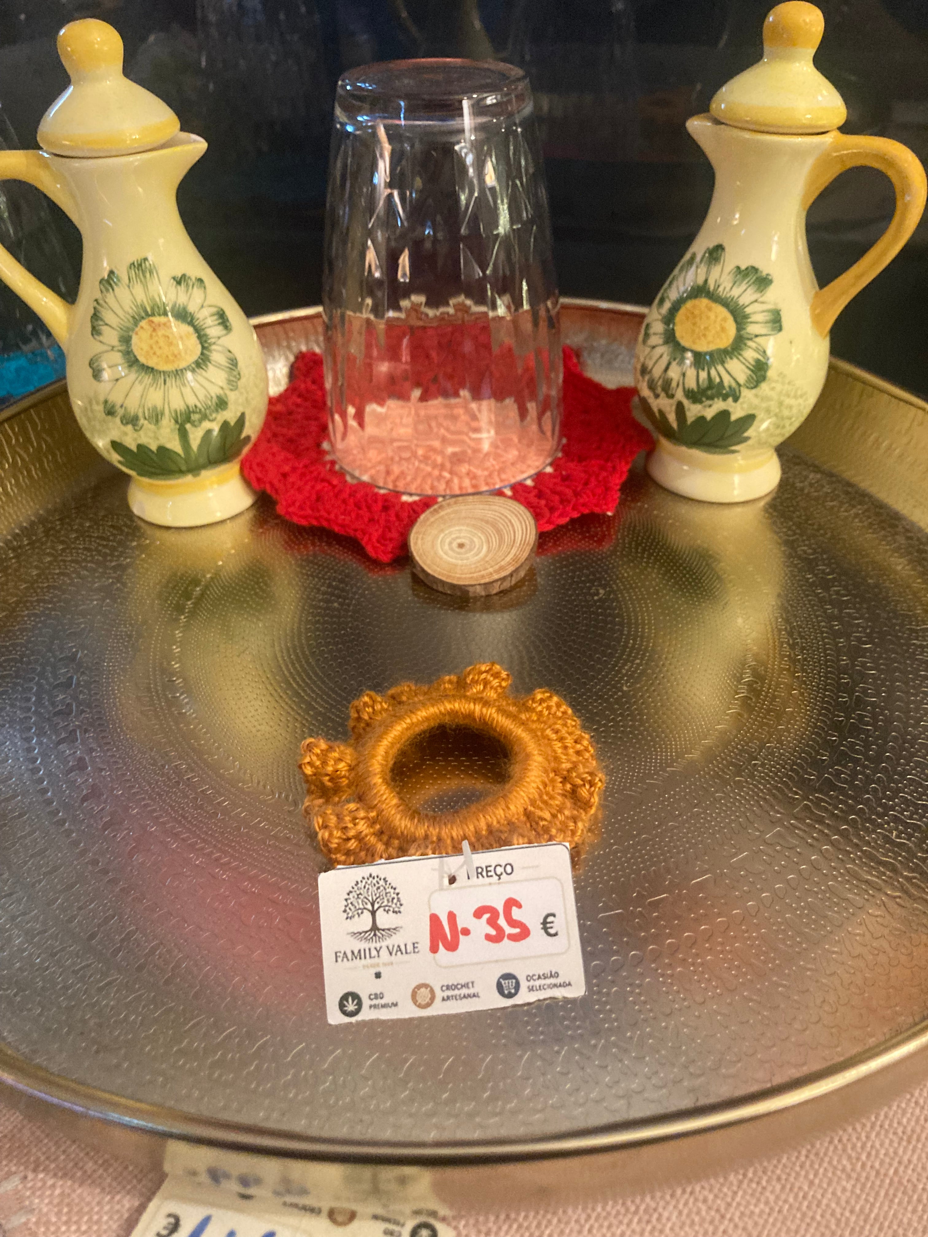 Chouchou de Crochet Artesanal – Bebés & Meninas