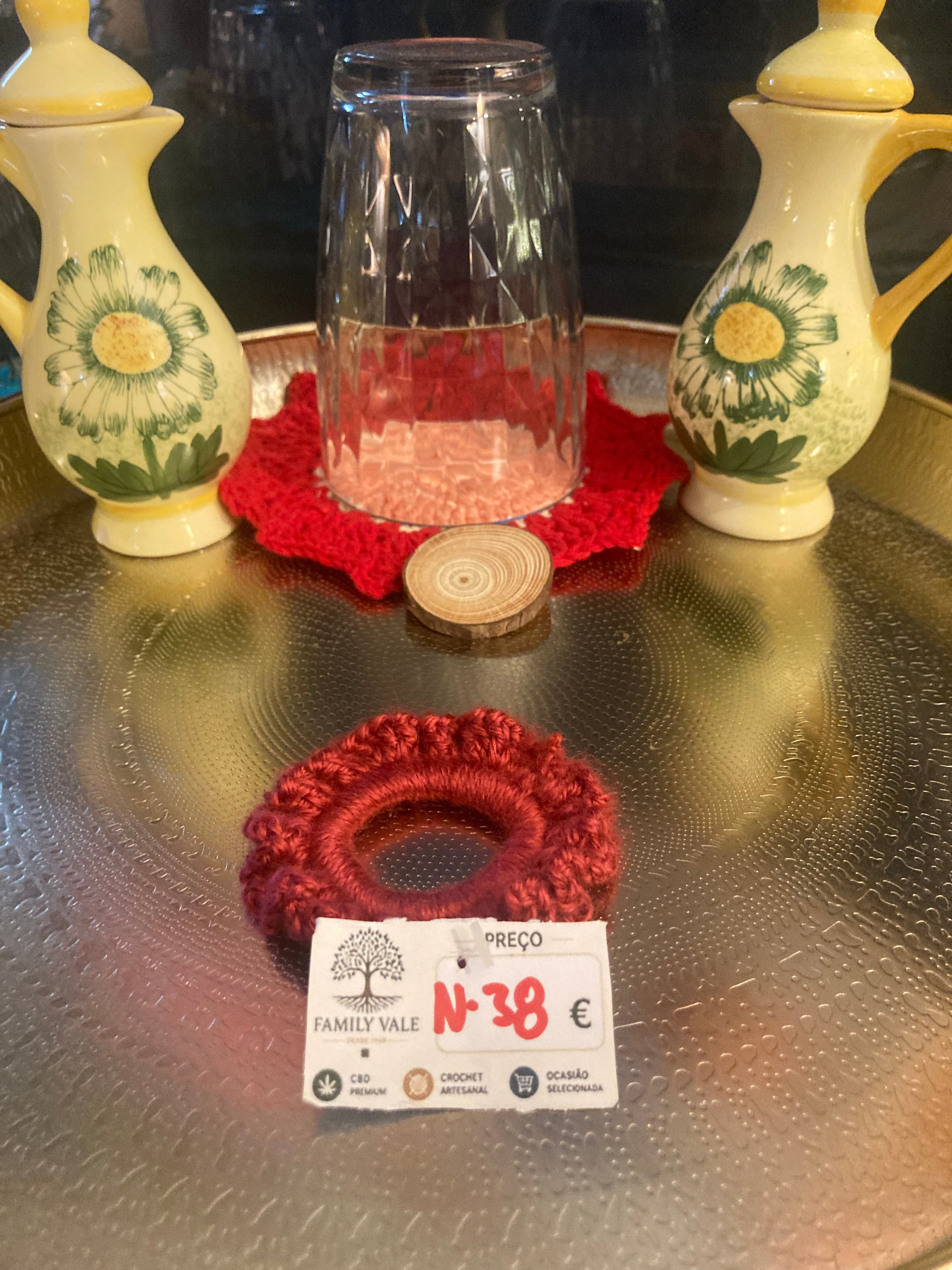 Chouchou de Crochet Artesanal – Bebés & Meninas