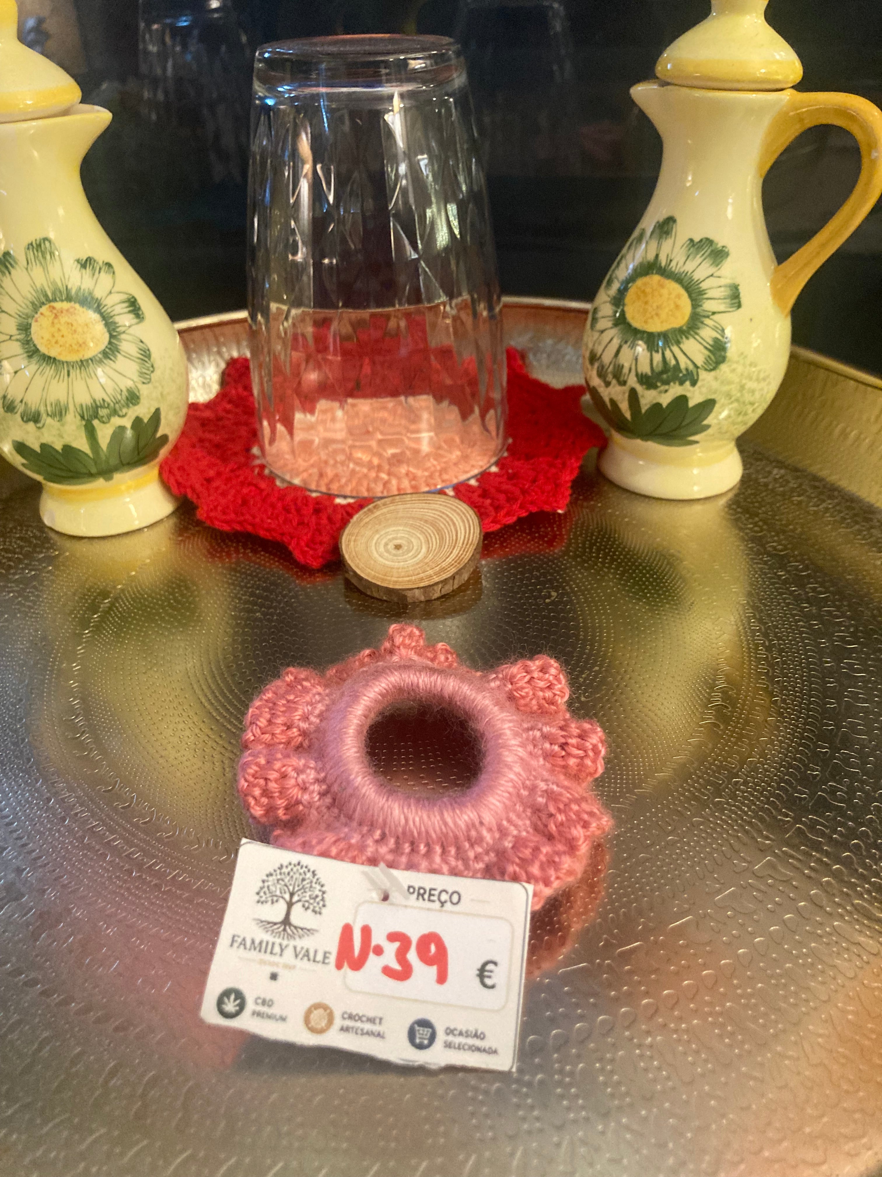 Chouchou de Crochet Artesanal – Bebés & Meninas