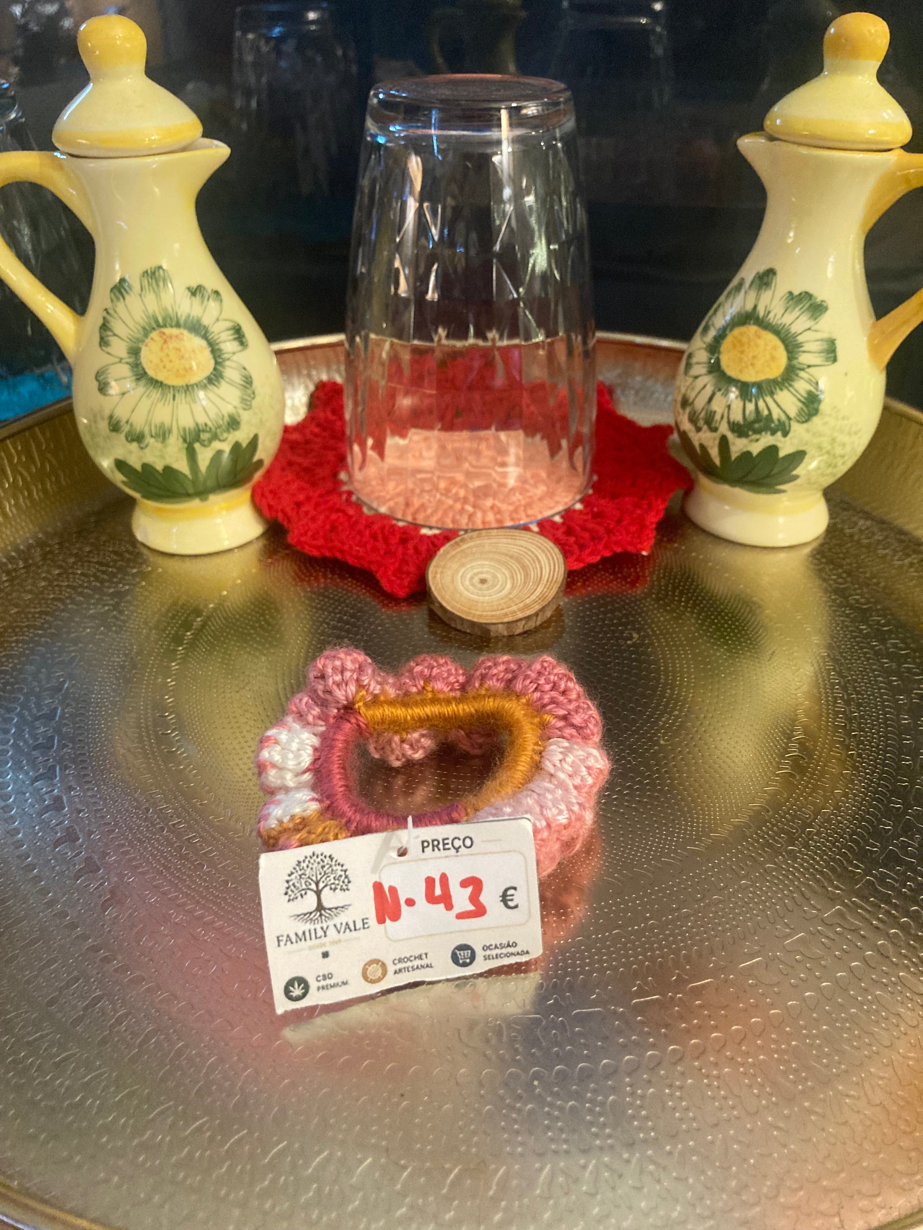 Chouchou de Crochet Artesanal – Bebés & Meninas